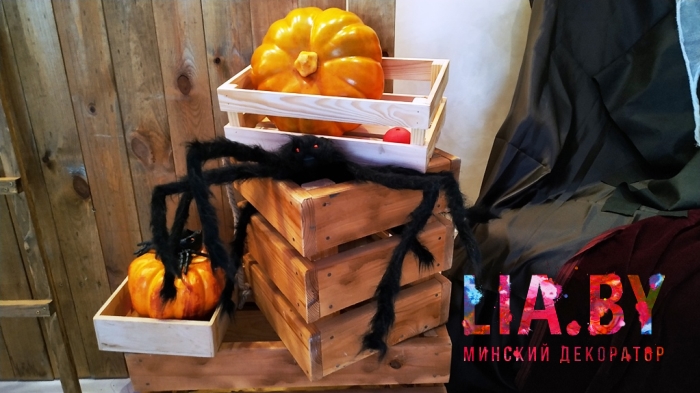 Тыква halloween (искусственная/натуральная) — фото 13