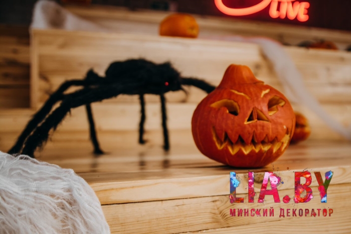 Тыква halloween (искусственная/натуральная) — фото 16