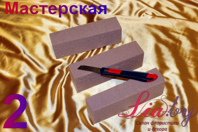 Фото-урок: консольная цветочная композиция с колосками — фото 2