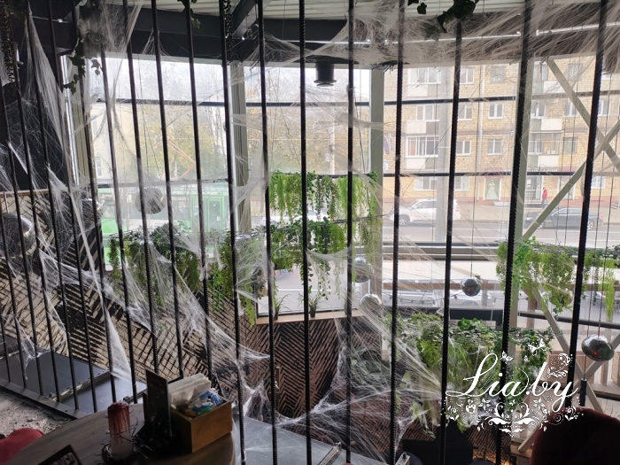 Halloween в лаунж-баре Дуть (мрачный декор) — фото 11