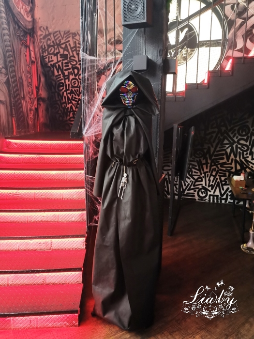 Halloween в лаунж-баре Дуть (мрачный декор) — фото 15