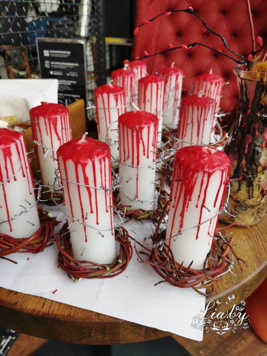 Halloween в лаунж-баре Дуть (мрачный декор) — фото 18