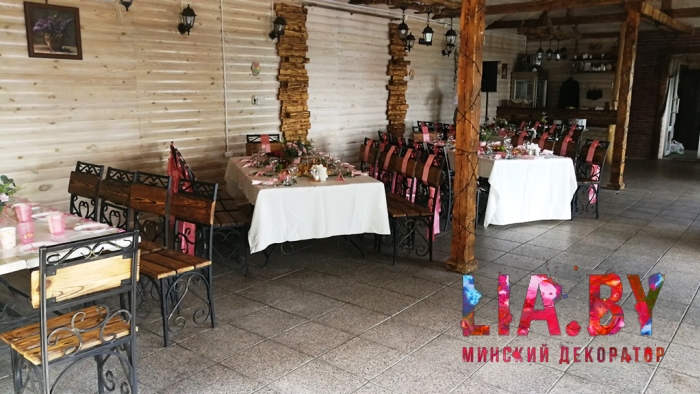 Крестины девочки: украшение в усадьбе Дубки — фото 1