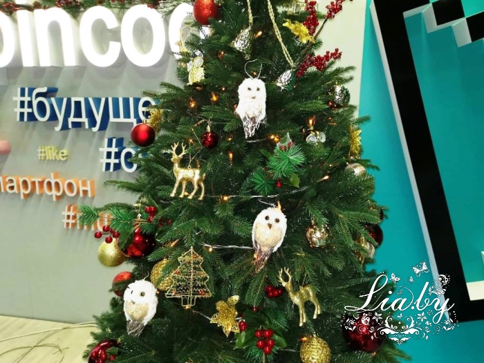 Новогоднее украшение телестудии #pincode — фото 3