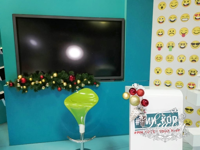 Новогоднее украшение телестудии #pincode — фото 4