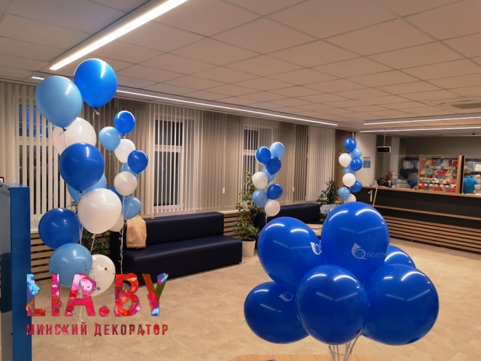 Шаровое оформление открытия магазинов в Минске — фото 10