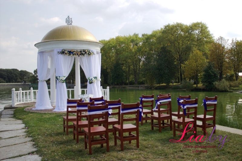 Свадьба: роспись у ротонды, банкет на пароходе — фото 3