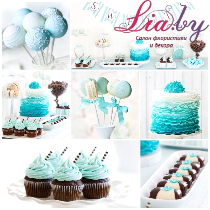 Оформление сладкого стола: Candy Bar, композиции из фруктов и праздничный сет — фото 3