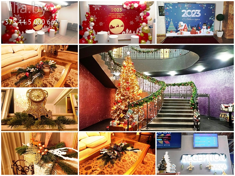 лакшери украшение на новый год