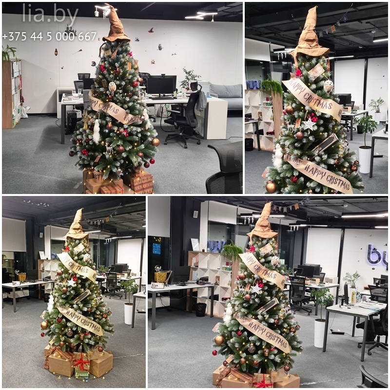 елка в стиле Гарри Поттера