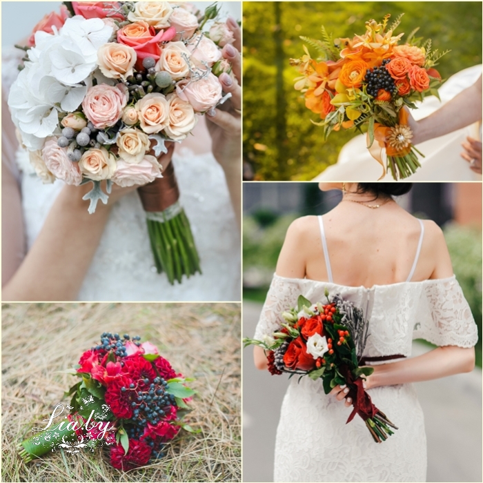 Букеты невесты с ягодами в свадебном сезоне 2020-2021