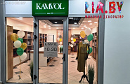 Украшение магазинов Камволь шарами с гелием на 3 июля